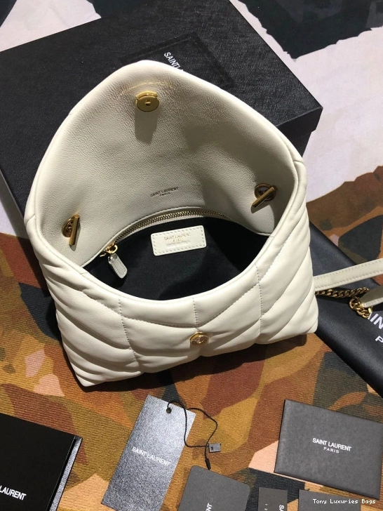Tony Luxuries MINI CHAIN SMALL PUFFER YSL BAG 0823